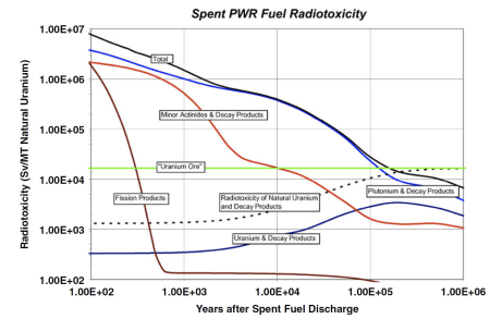Kärnavfall giftighet
